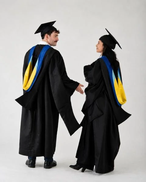 Premium Masters Hood (matte finish), Multicolor | Graduation Source