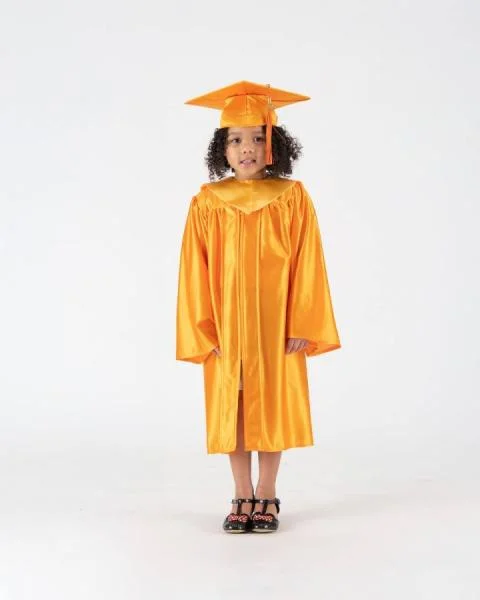 Child Shiny Cap, Gown, Tassel & Stole Package | GraduationSource