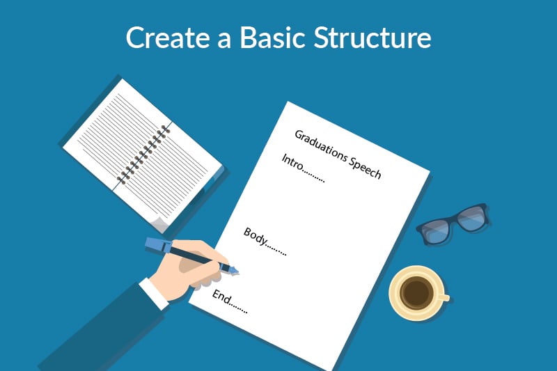 Graduation speech structure