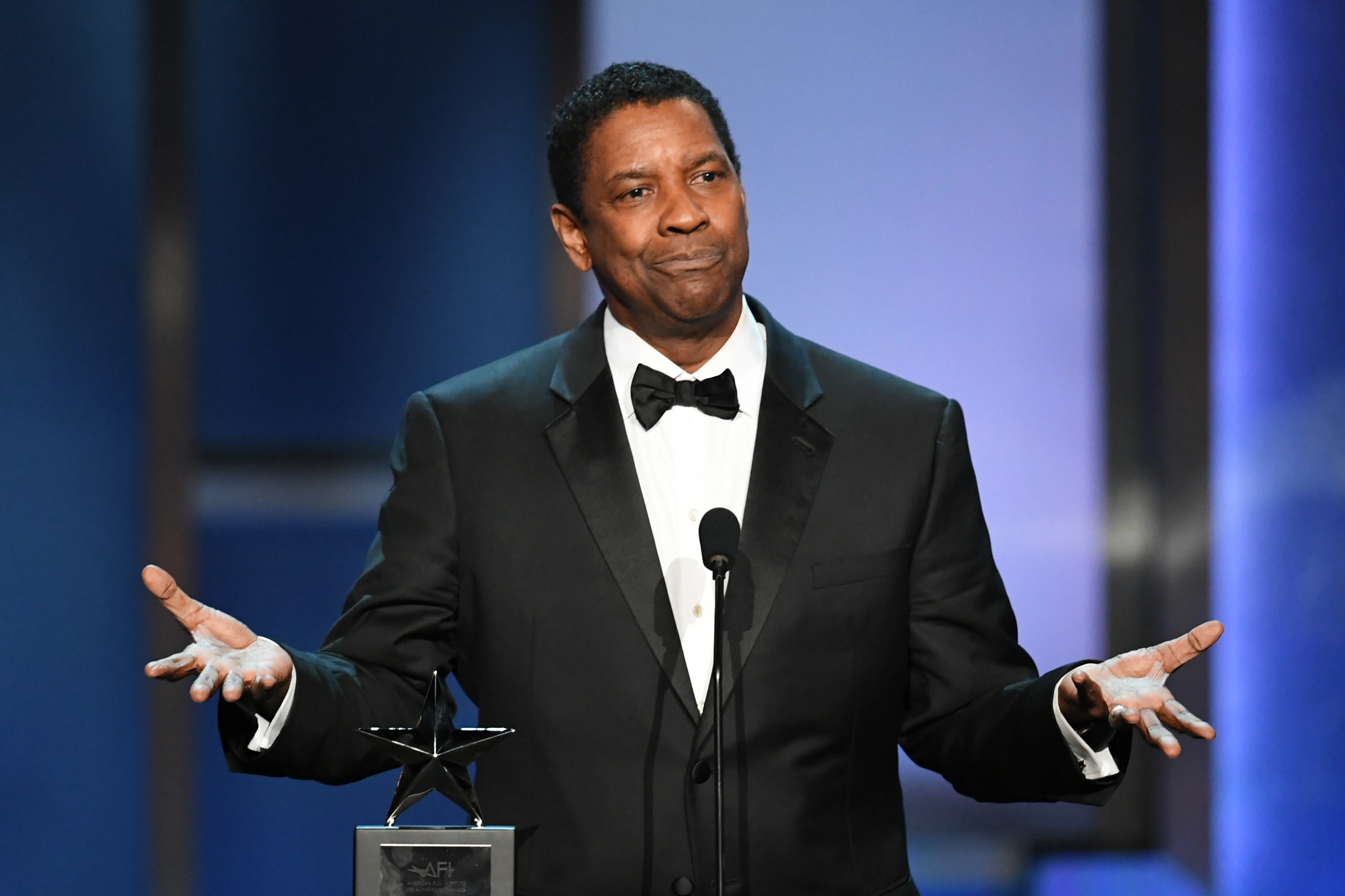Denzel Washington portrait