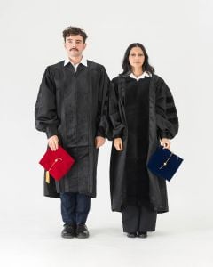 green emerald velvet dress 2025 Doctoral Cap and Gown for PhD Graduates and Faculty – Once Upon a Time