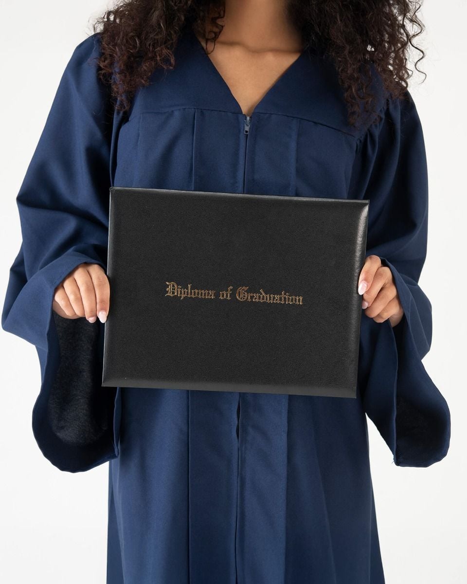Matte Cap, Gown, Tassel & Diploma Cover Package, | Graduation Source