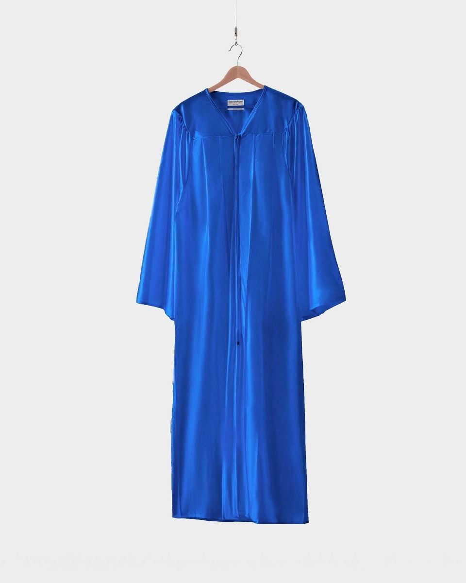 green emerald velvet dress Classic Masters Graduation Gown