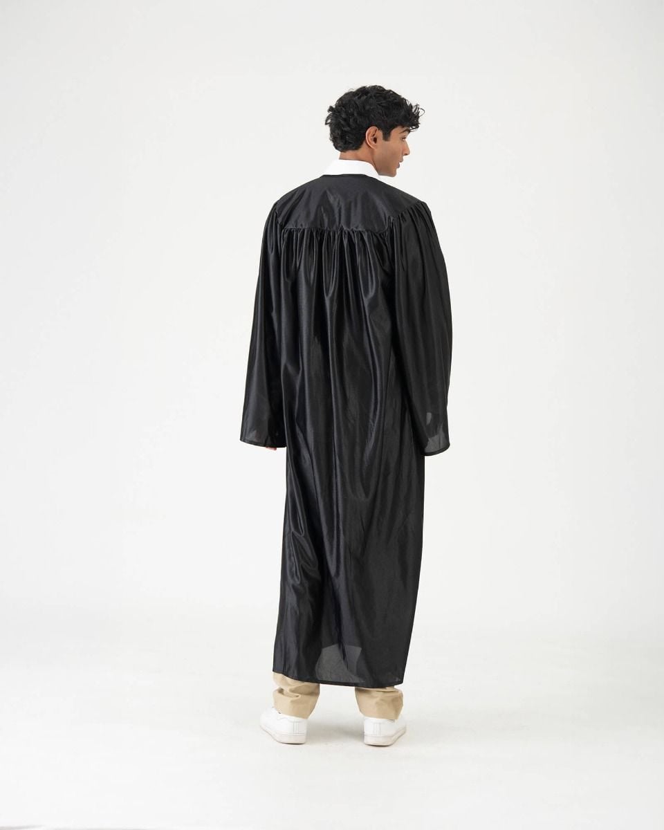 slim fit dress slacks Deluxe Masters Graduation Gown - Academic Regalia 54 (5'9