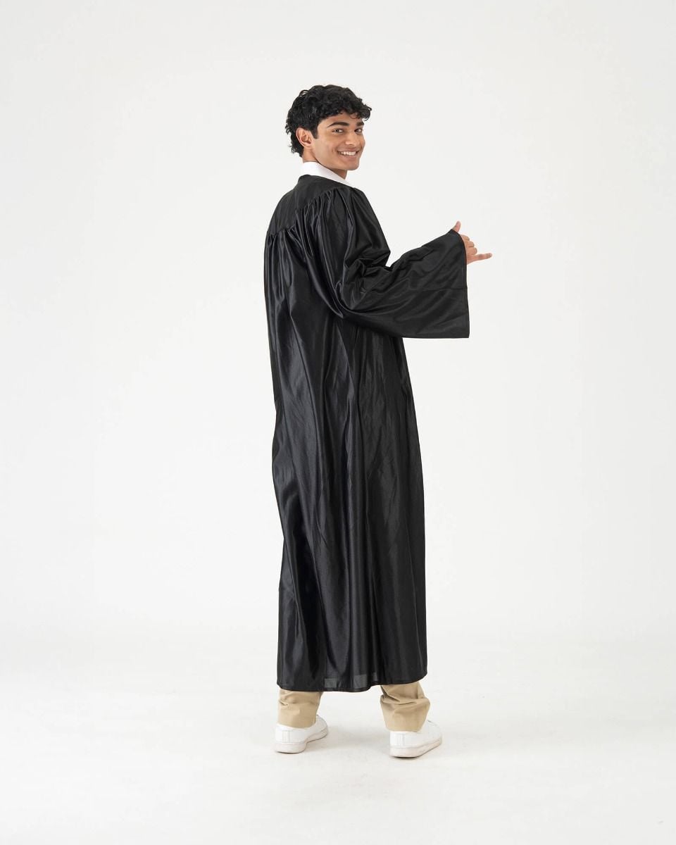 Classic Gown - Shiny, | Graduation Source