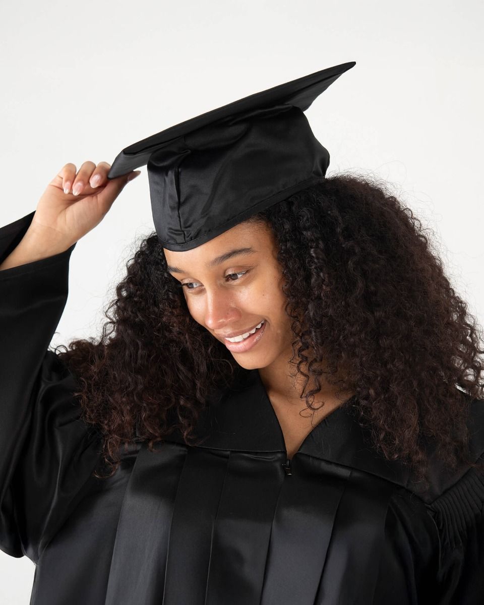 bachelor degree graduation dress Deluxe Black Bachelors Graduation Gown