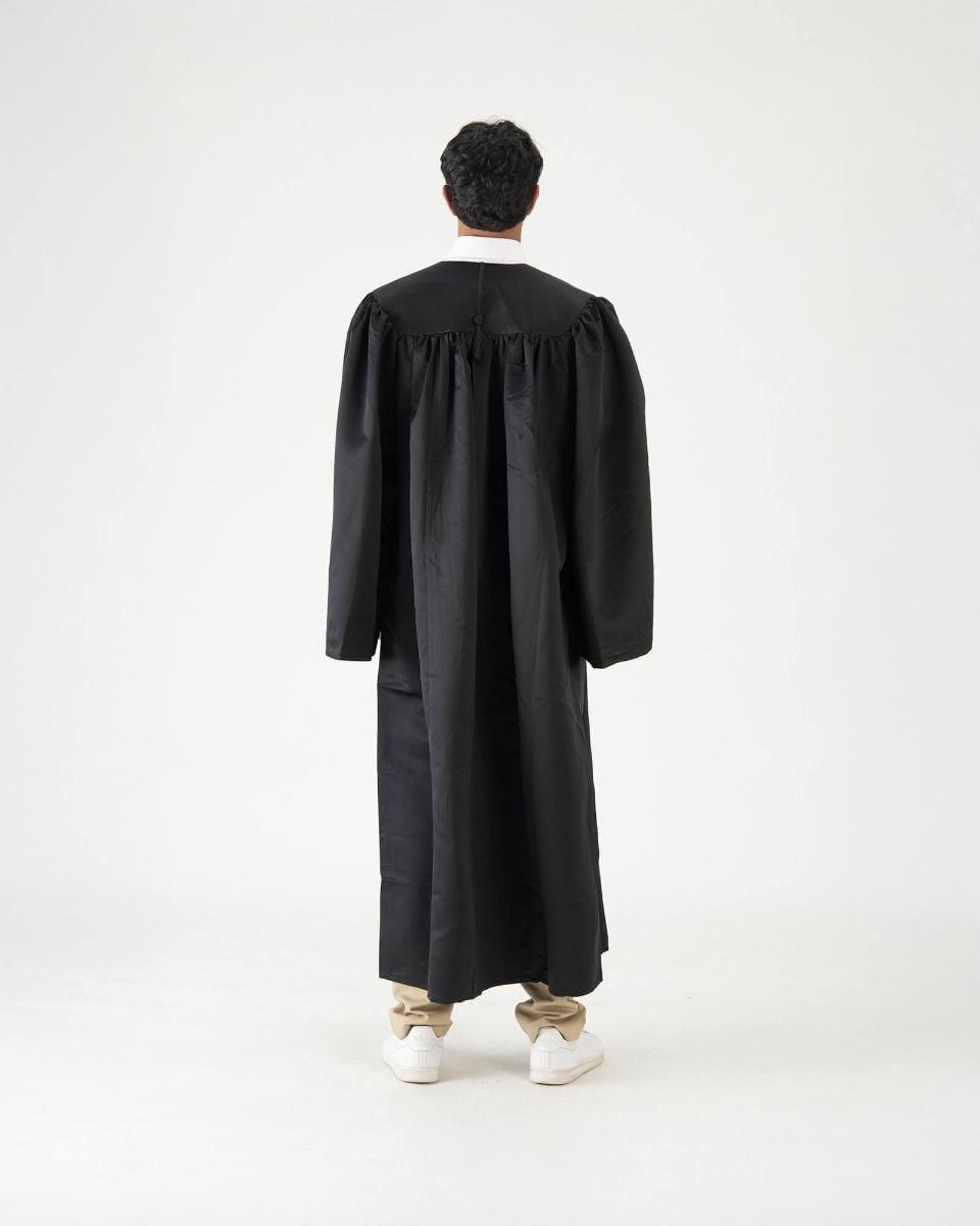 green emerald velvet dress UC Berkeley Bachelor's Gown, Cap, & Tassel Set