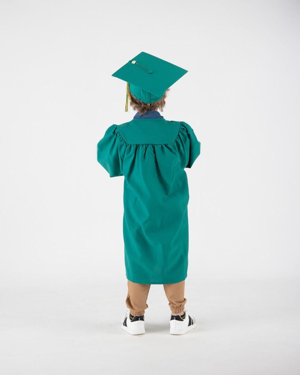 Child Matte Cap, Gown, Tassel & Diploma Package, | Graduation Source