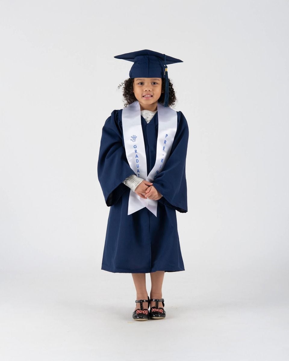 Child Pre-Kindergarten Imprinted White Sash, White | Graduation Source Child Pre-Kindergarten Imprinted White Sash, White | Graduation Source