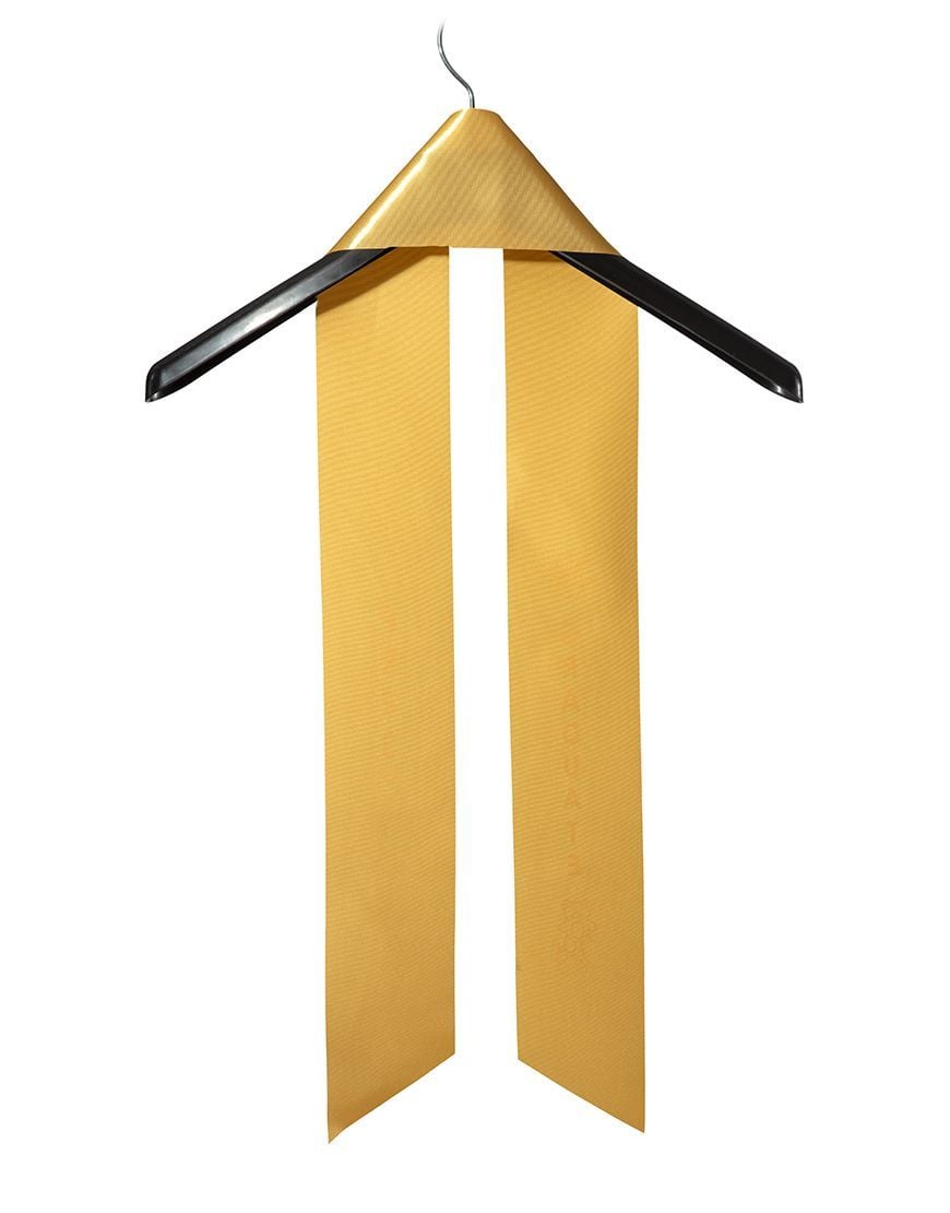 Child Kindergarten Imprinted Gold Sash, Gold | Graduation Source