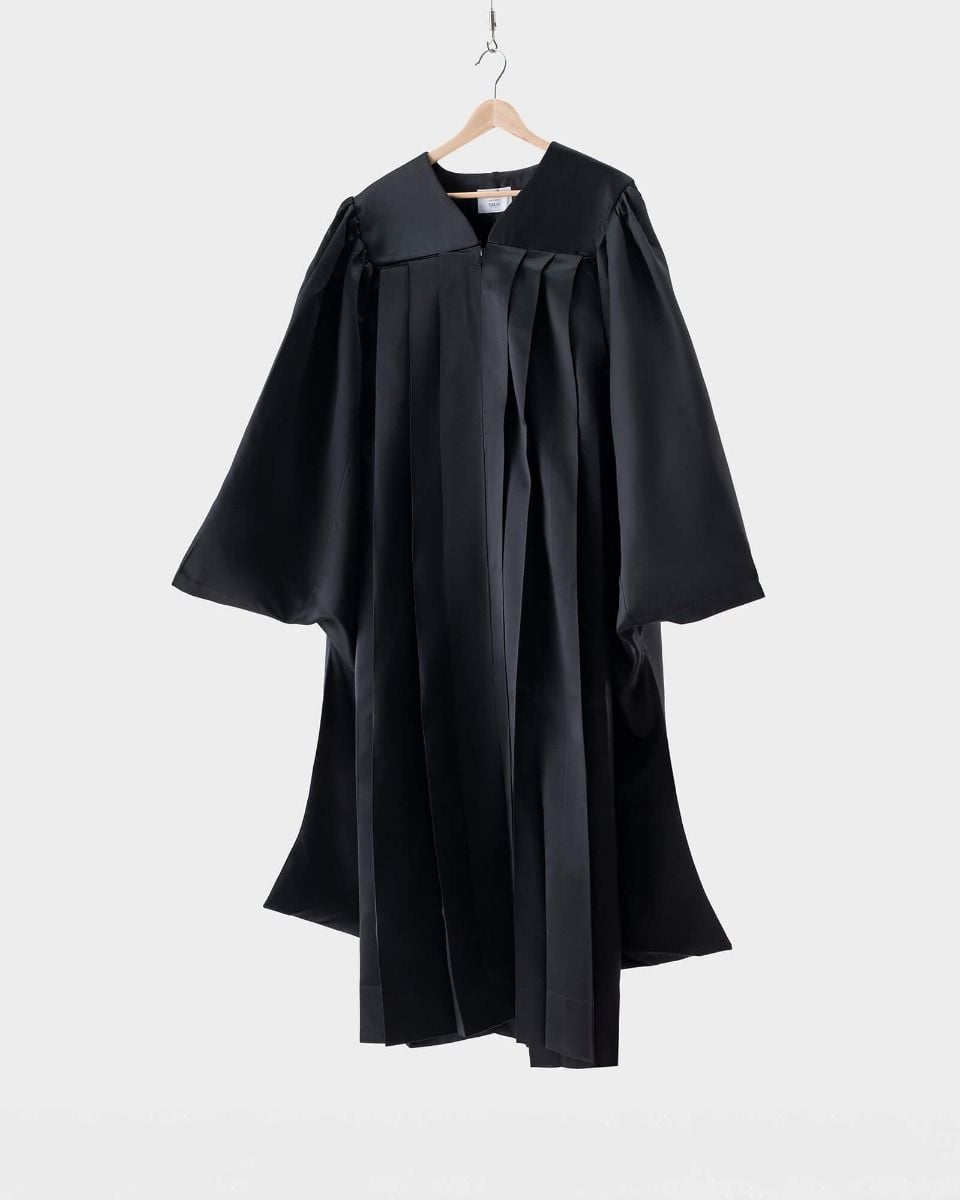 Classic Plus+ Masters Gown, Black | Graduation Source