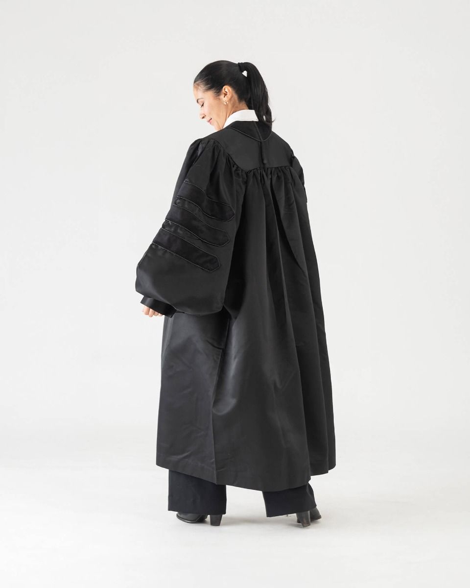 Classic Doctoral Gown, Black | Graduation Source