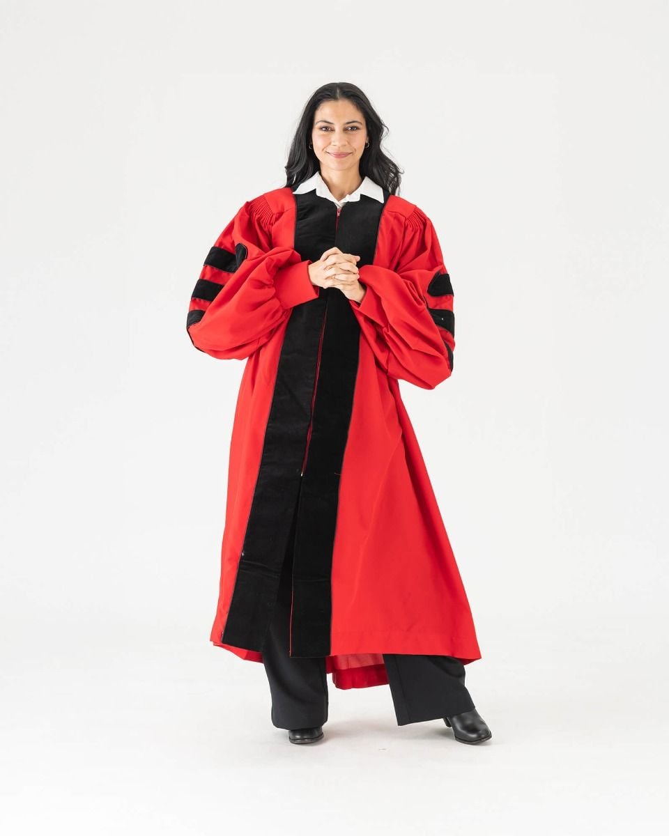 Premium Doctoral Gown, Multicolor | Graduation Source Premium Doctoral Gown, Multicolor | Graduation Source
