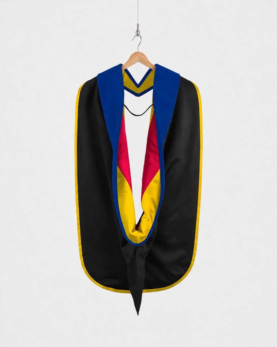 doctoral graduation dresses Custom Doctoral Graduation Tam, Gown and Hood Package main image 0