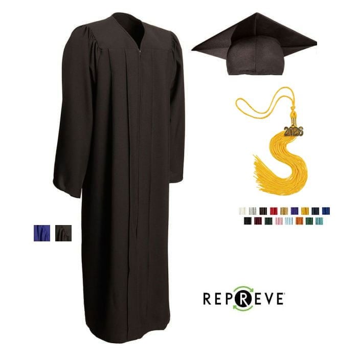 Repreve Enviromental Cap, Gown & Tassel Package, | Graduation Source Repreve Enviromental Cap, Gown & Tassel Package, | Graduation Source