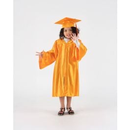 Child Shiny Cap, Gown & Tassel Package | GraduationSource