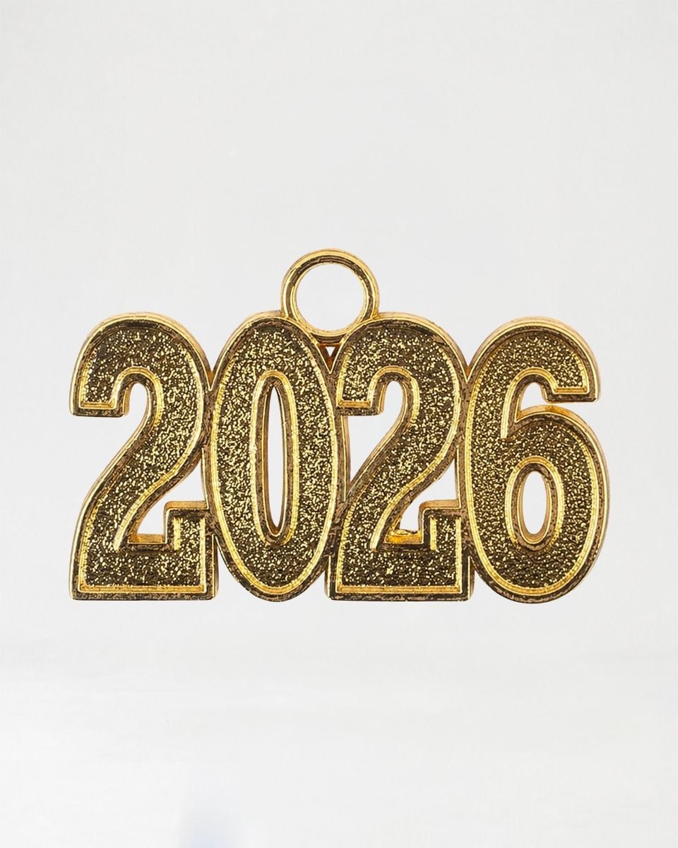 Adult Gold Signet Year Charm