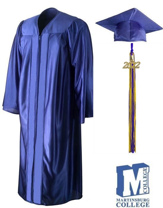 Martinsburg College - Graduation Cap, Gown & Tassel