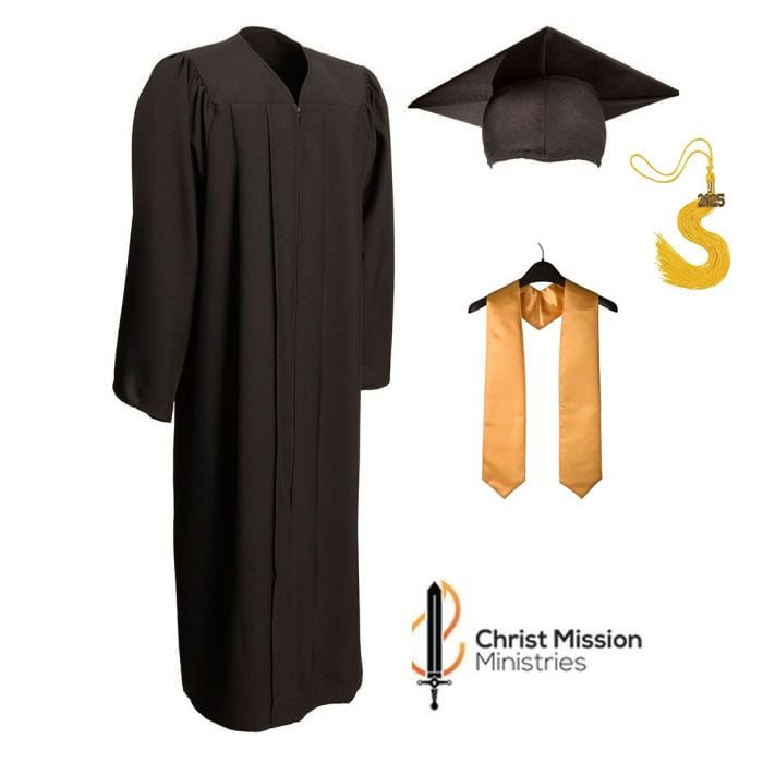 Christ Mission Ministries Cap, Gown & Tassel