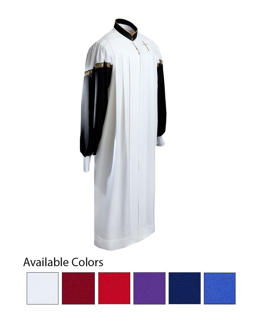 blue formal bridesmaid dress Anthem Choir Gown – F.A. Dumont Church Supplies