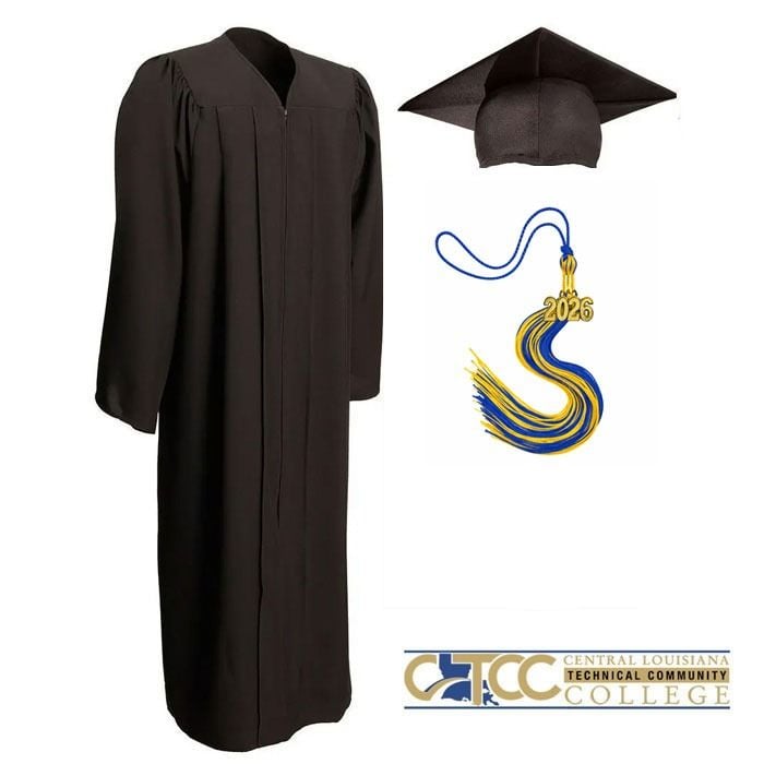 Central Louisiana Technical Community College Cap, Gown & Tassel