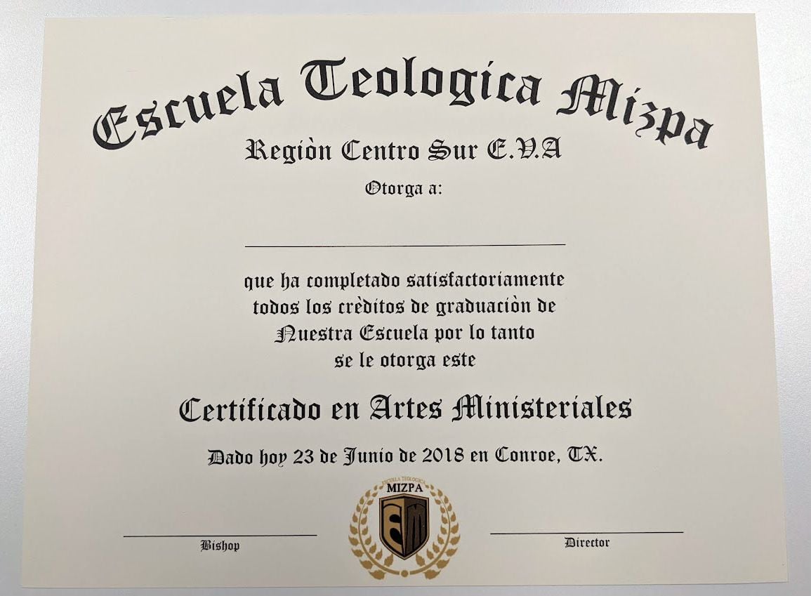 Custom Diploma - Thermo or Flat Print with Foil Stamping