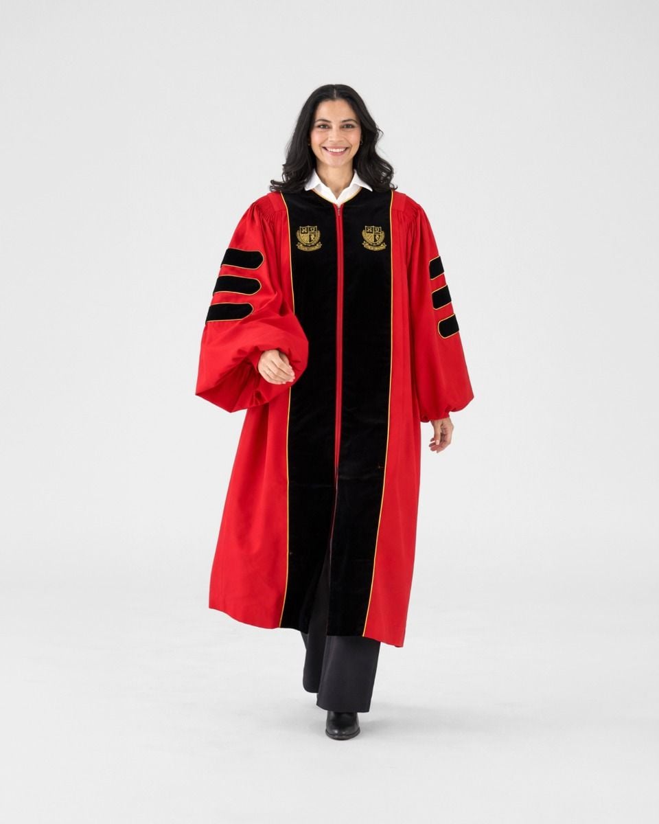 Custom Elite Doctorate Gown - Custom Colors & Embroidery Available