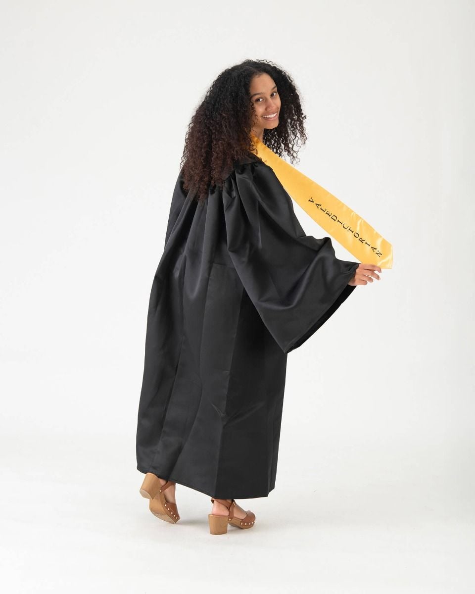 Imprinted Gold Valedictorian Stole