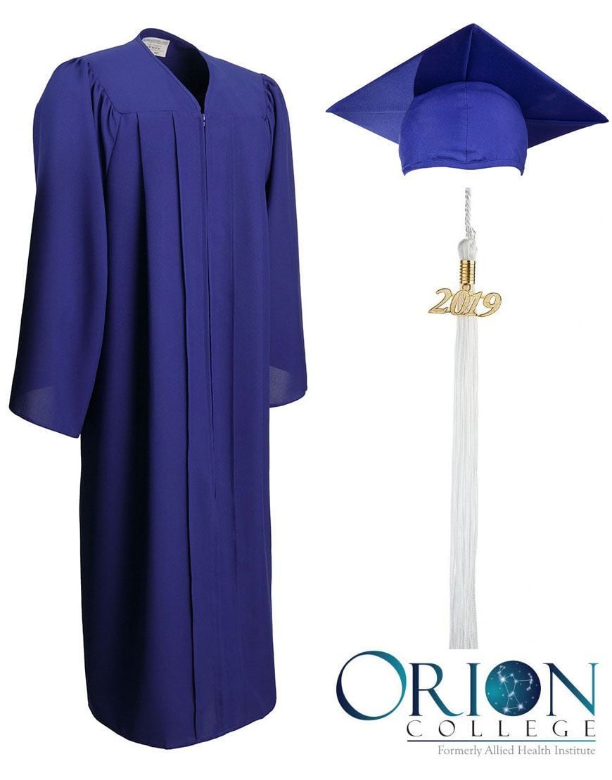 Orion College Graduation Cap, Gown and Tassel 