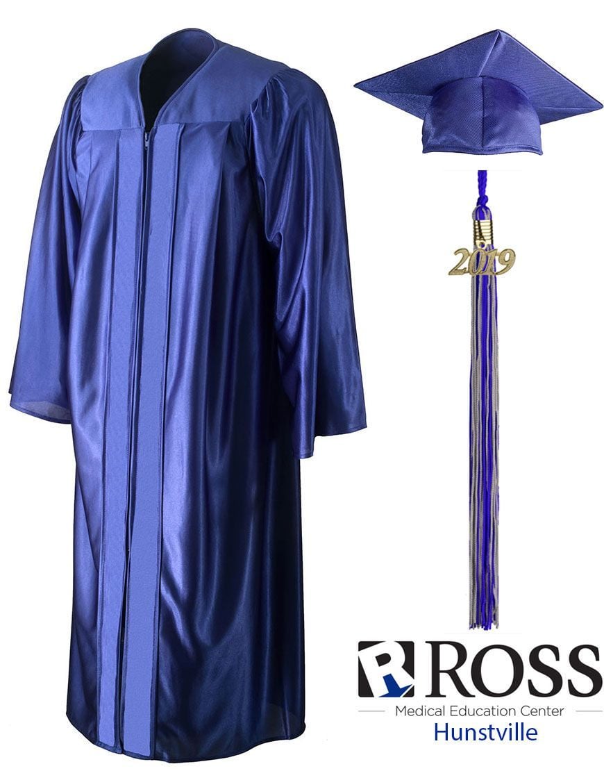 Ross Medical Education - Huntsville - Royal Blue Cap, Gown & Tassel