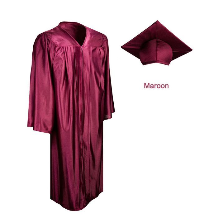 Kids Graduation Cap And Gown Herrenbek Shiny Kindergarten