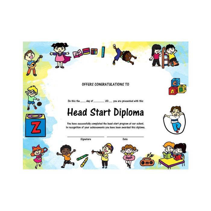 Head Start Diploma - Version 2 head-start-diploma-version-2