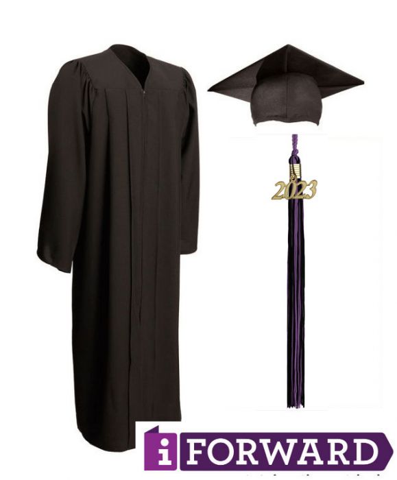 iForward Wisconsin Cap, Gown & Tassel