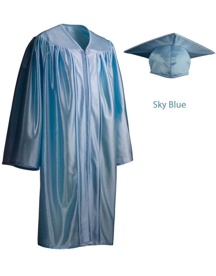 Child Shiny Cap, Gown, Tassel & Stole Package | GraduationSource