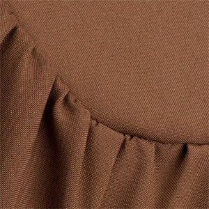 Brown matte graduation fabric swatch