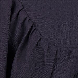 Navy Blue matte graduation fabric swatch