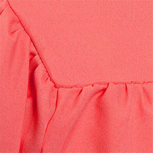 Pink matte graduation fabric swatch
