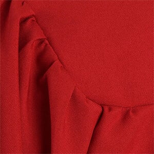 Red matte graduation fabric swatch