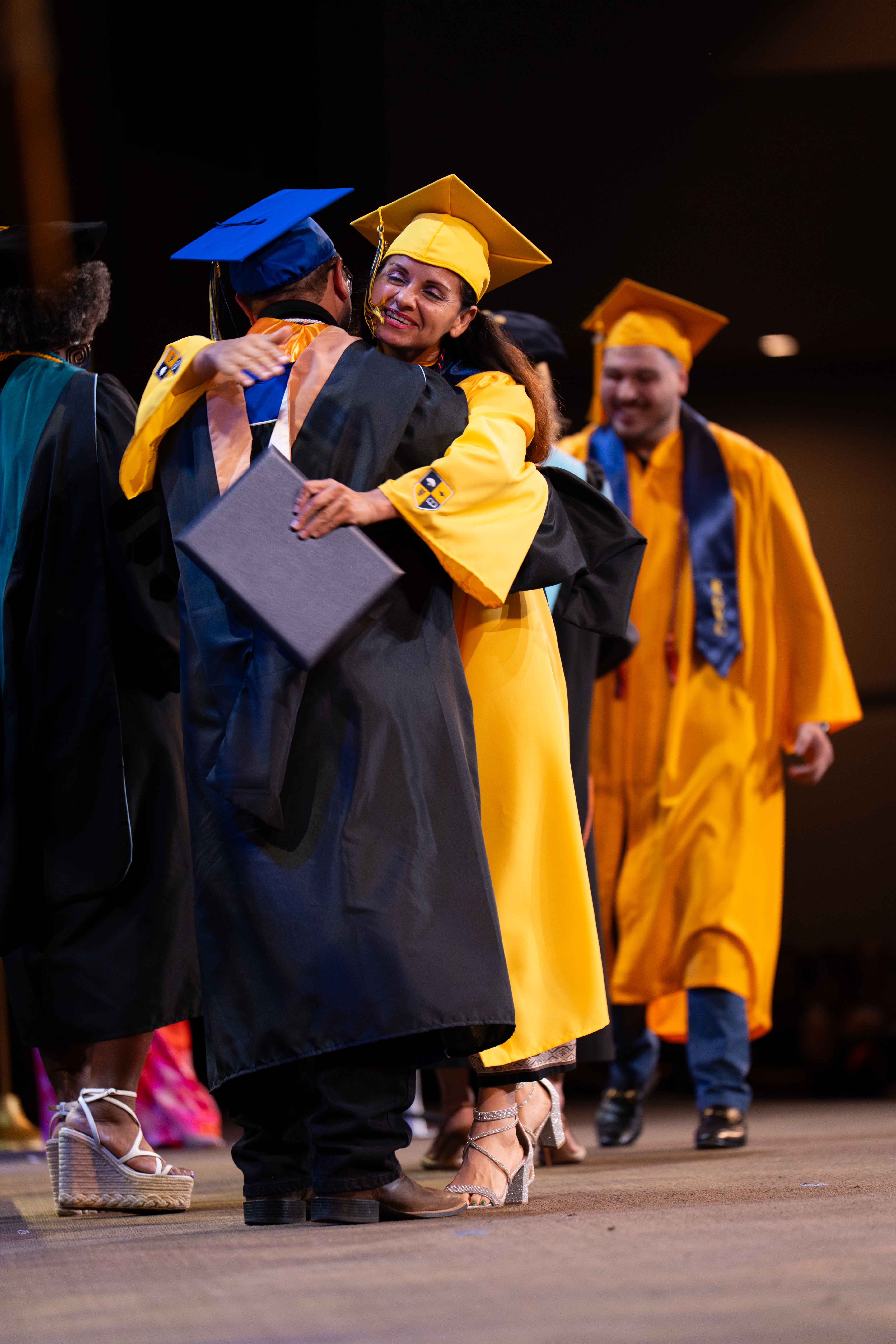Graduation celebration photo