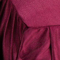Maroon Shiny Graduation Gown Color Swatch