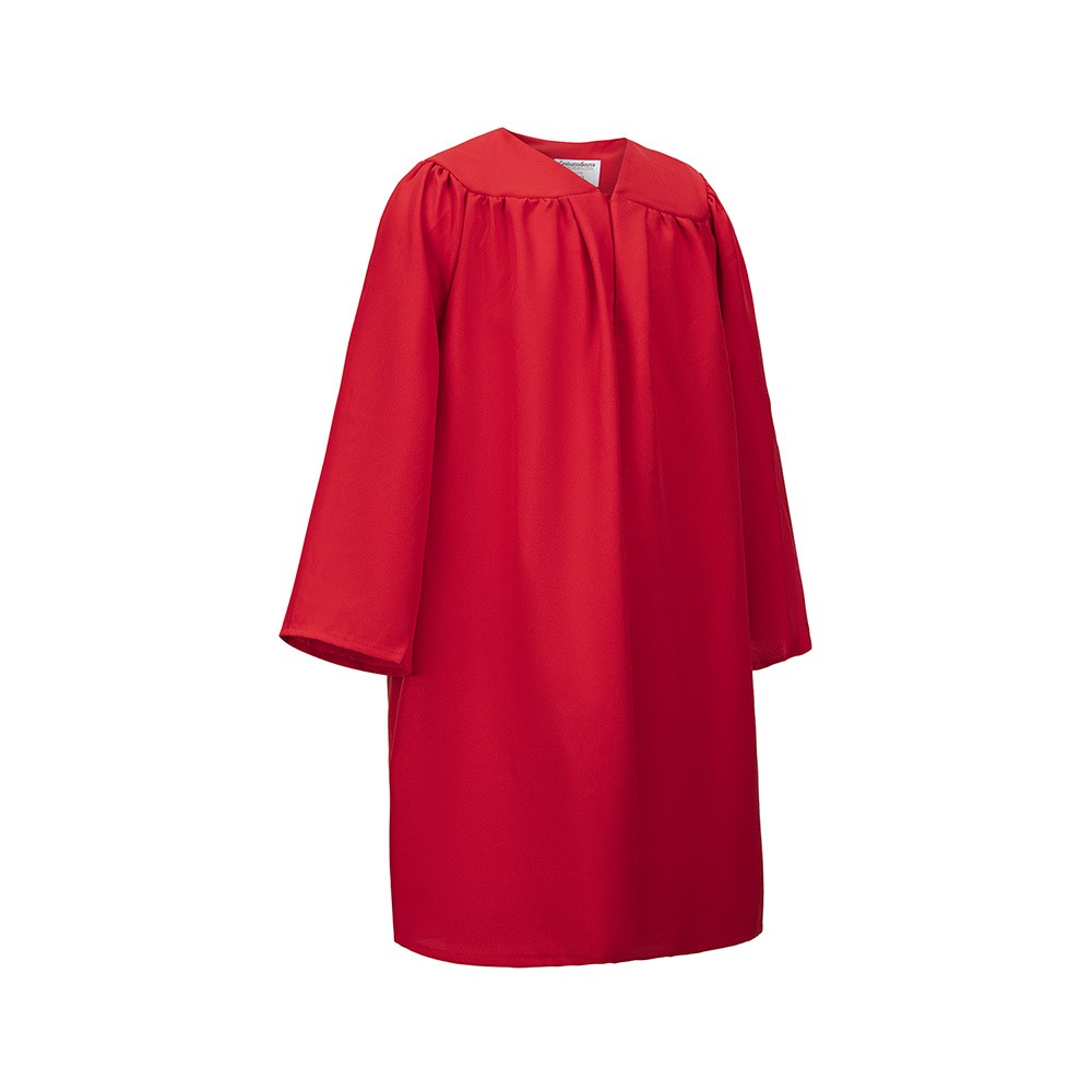 Red Essentials Graduation Gown