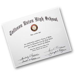 high school diploma