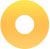yellow circle in white box