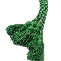 Emerald Green Double Graduation Honor Cord