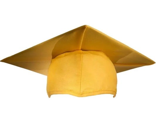 Gold Graduation Mortarboard