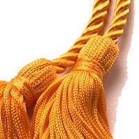 Gold Graduation Honor Cord