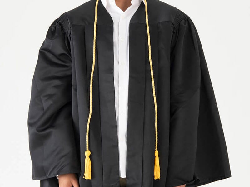 Single graduation honor cord