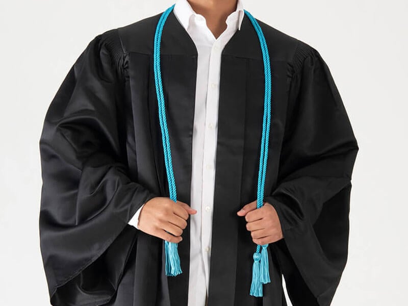 Double graduation honor cord