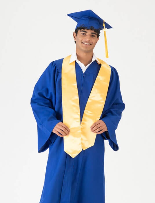 Graduation stoles and sashes for commencement ceremonies
