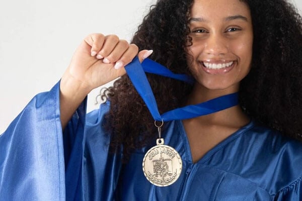 Graduation medals